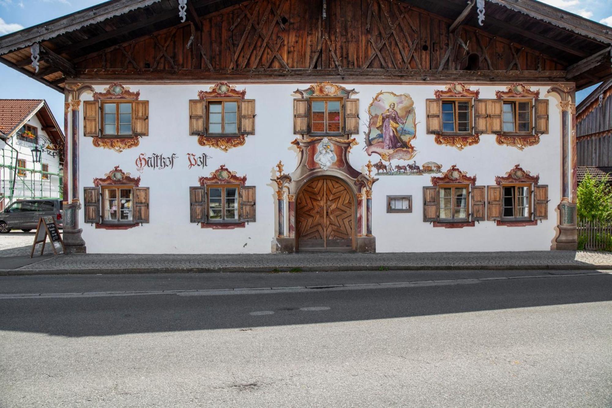 Block'S Post Hotel Krün Eksteriør billede